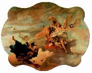 Giovanni Battista Tiepolo Triumphzug der Fortitudo und der Sapienzia oil painting reproduction